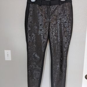 Whbm skinny black pants size 4